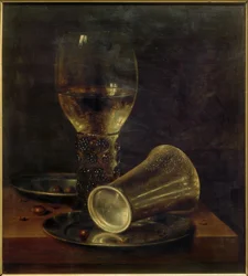 Still Life with Overturned Drinking Cup